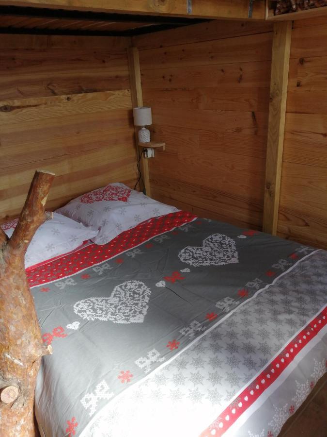 Patrice Et Chrstel Cabane En Bois Chatuzange-le-Goubet Bagian luar foto