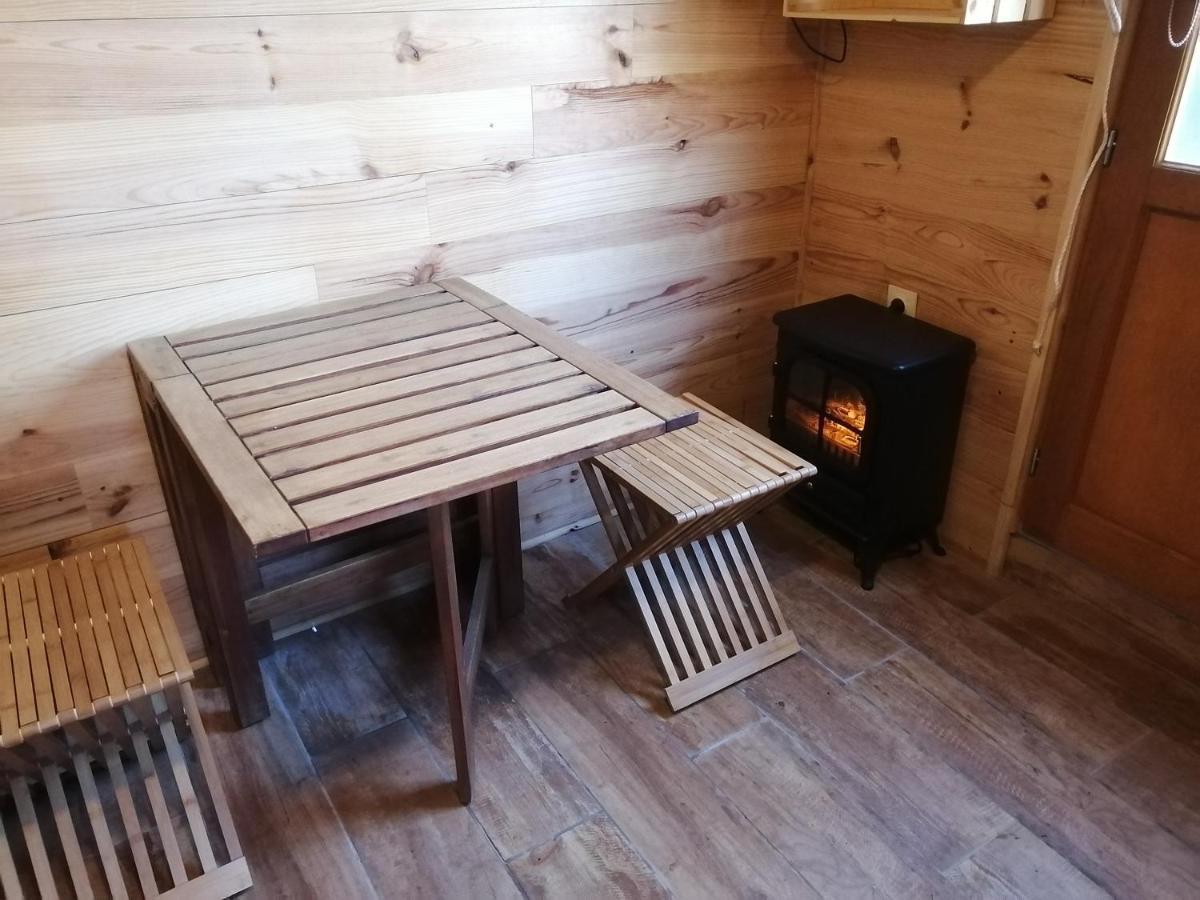 Patrice Et Chrstel Cabane En Bois Chatuzange-le-Goubet Bagian luar foto